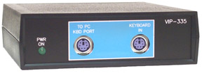 VIP-335 RS-232 to PS/2 Keyboard Protocol Converter